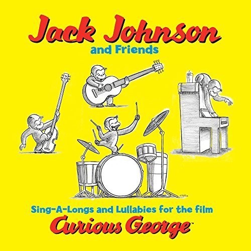 Jack Johnson & Friends: Curious George (Sing-a-Long Songs and Lullabies for the Film) { Vinyl }