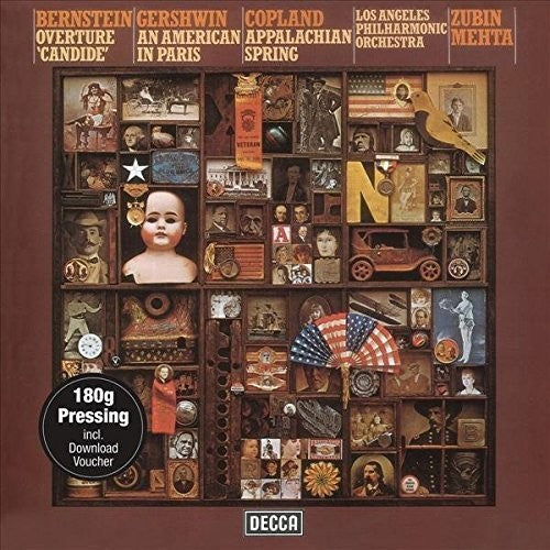 Mehta / Los Angeles Philharmonic: Mehta Conducts Bernstein Gershwin & Copland { Vinyl }