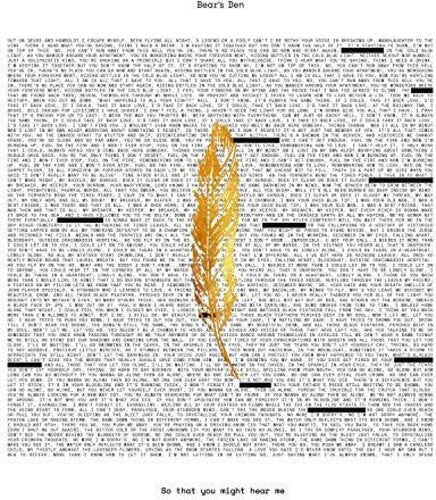 Bear's Den: So That You Might Hear Me { Vinyl }