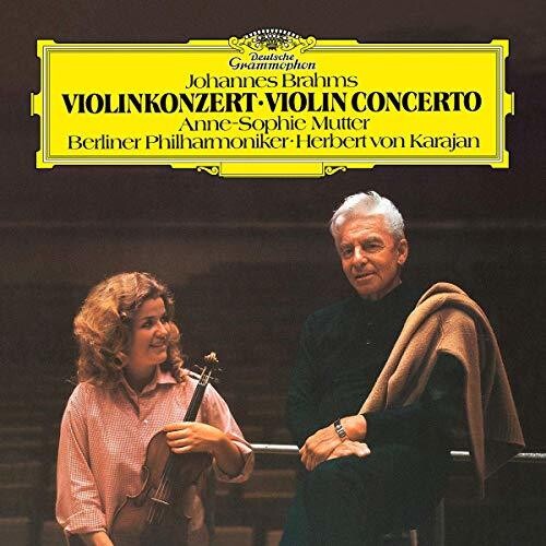 Brahms / Mutter / Berliner Philharmoniker / Karaja: Violin Concerto in D Op 77 { Vinyl }