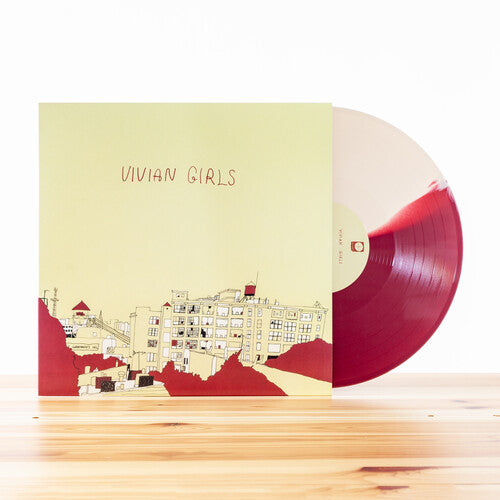 Vivian Girls: Vivian Girls (Half Cream/Half Maroon Vinyl) { Vinyl }