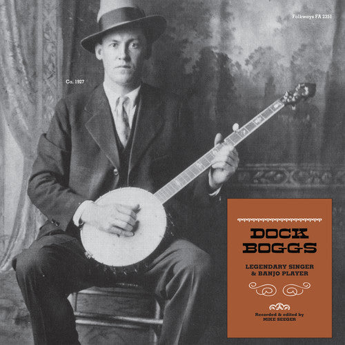 Dock Boggs: Legendary Singer & Banjo Player { Vinyl }
