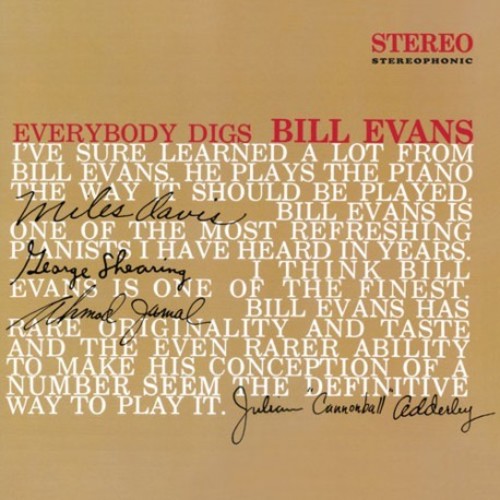 Bill Evans: Everybody Digs Bill Evans { Vinyl }