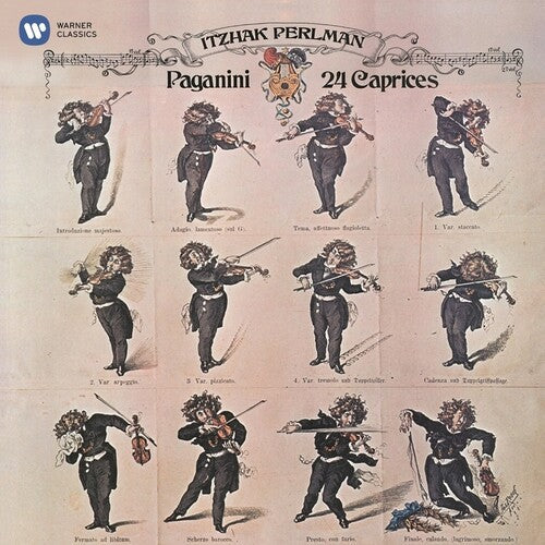 Itzhak Perlman: Paganini: 24 Caprices { Vinyl }