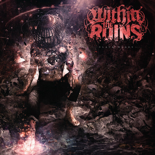 Within the Ruins: Black Heart (Opaque Apple Red & Opaque Silver Vinyl) { Vinyl }