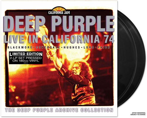Deep Purple: Live In California '74 { Vinyl }