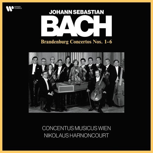 Nikolaus Harnoncourt: Bach: The Brandenburg Concertos { Vinyl }