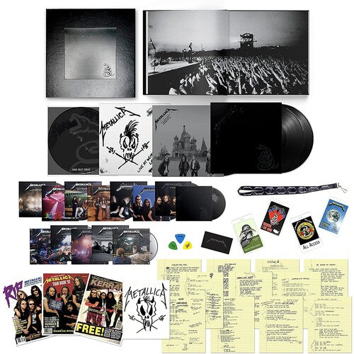 Metallica: METALLICA (Remastered Deluxe Box Set)(5LP)(14CD)(6DVD) { Vinyl }