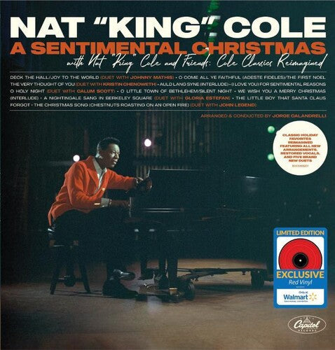 Nat King Cole: A Sentimental Christmas with Nat King Cole and Friends: Cole Classics Reimagined (Walmart Exclusive) { Vinyl }