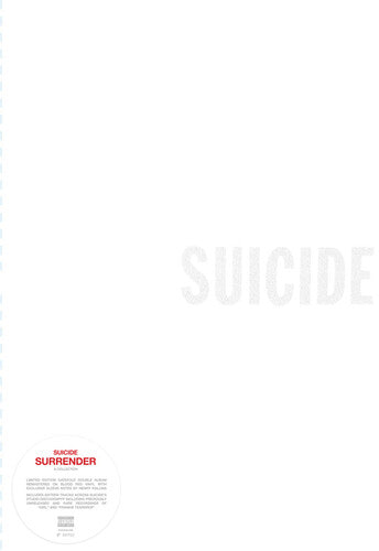 Suicide: Surrender { Vinyl }