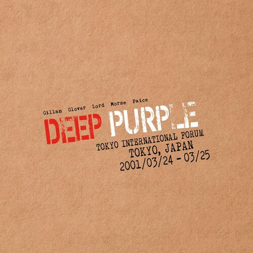 Deep Purple: Live In Tokyo 2001 { Vinyl }