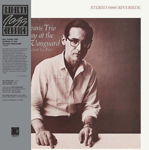 Bill Evans: Sunday At The Village Vanguard (Original Jazz Classics Series) { Vinyl }