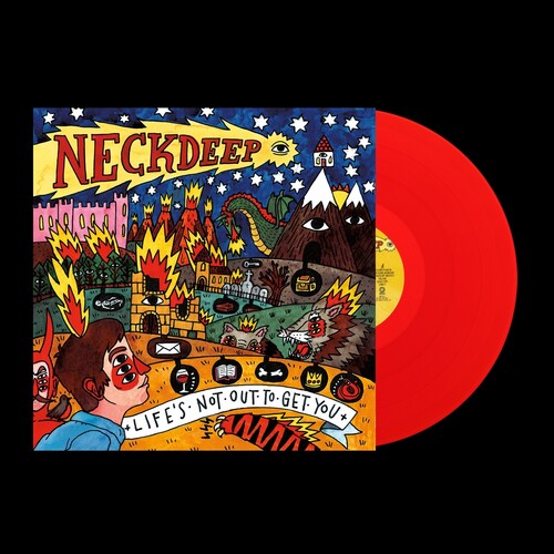 Neck Deep: Life's Not Out to Get You - Blood Red { Vinyl }