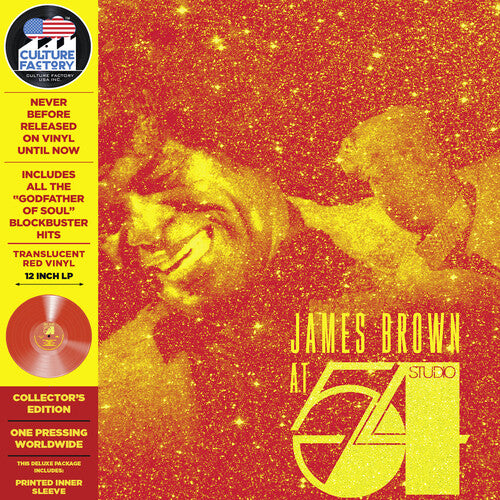 James Brown: At Studio 54 New York City { Vinyl }