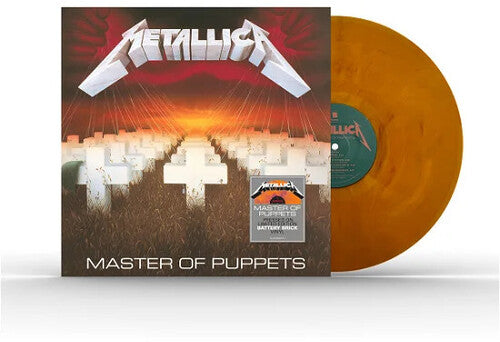 Metallica: Master Of Puppets - 'Battery Brick' Red Colored Vinyl { Vinyl }