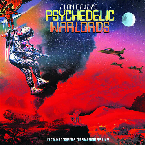 Alan Davey’s Psychedelic Warlords: Captain Lockheed and the Starfighters Live! { Vinyl }