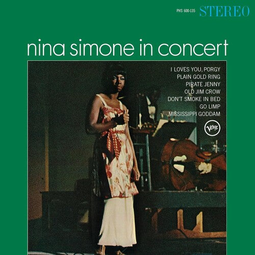 Nina Simone: Nina Simone In Concert (Verve Acoustic Sounds Series) { Vinyl }
