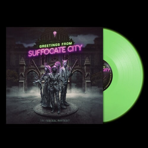 The Funeral Portrait: Greetings From Suffocate City - Neon Green { Vinyl }