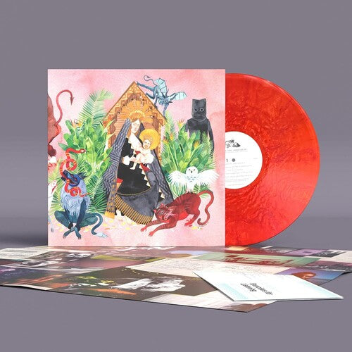 Father John Misty: I Love You, Honeybear Single LP Pearlescent Red { Vinyl }