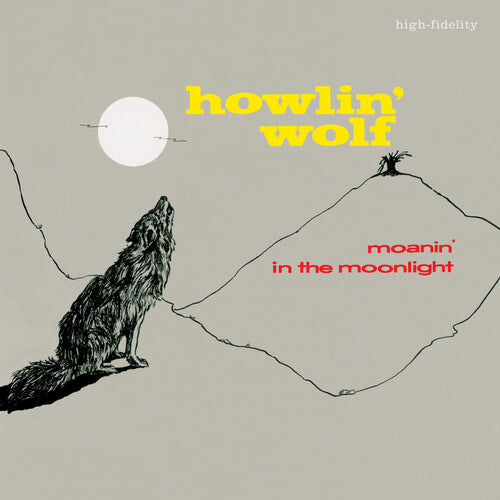 Howlin' Wolf: Moanin In The Moonlight - Limited 180-Gram Crystal Clear Vinyl with Bonus Tracks { Vinyl }