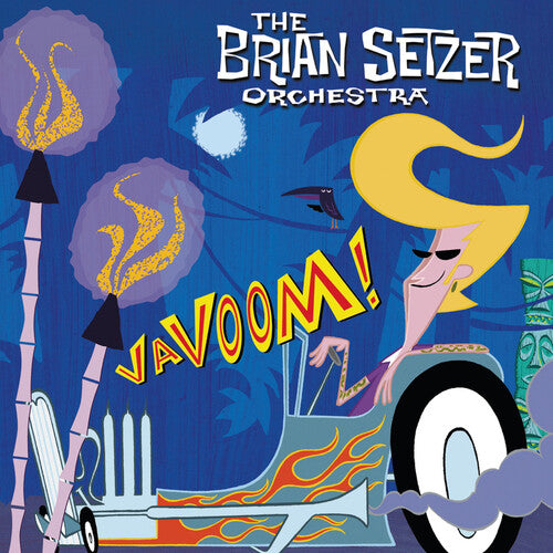 Brian Setzer Orchestra: Vavoom! (Jacket-Caravan Yellow) { Vinyl }