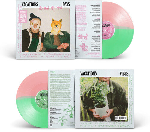 Vacations: Days/Vibes - Pink/Green { Vinyl }