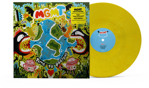 MGMT: Time To Pretend - Banana Yellow { Vinyl }