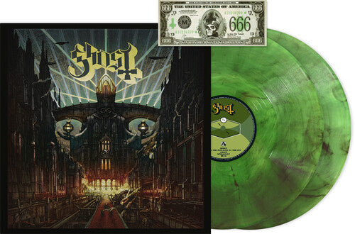Ghost: Meliora: Deluxe 10th Anniversary - Green Smoke Colored Vinyl { Vinyl }
