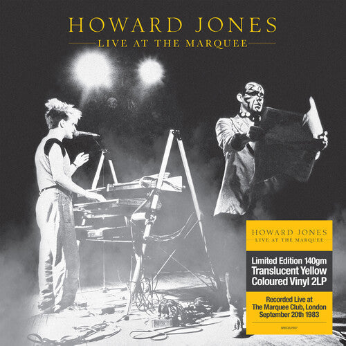 Howard Jones: Live At The Marquee - Transparent Yellow Vinyl { Vinyl }