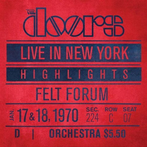 The Doors: Live in New York { Vinyl }