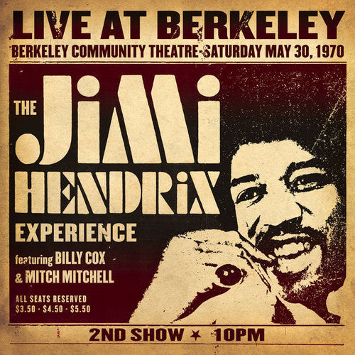 Jimi Hendrix: Jimi Hendrix Experience Live at Berkeley { Vinyl }