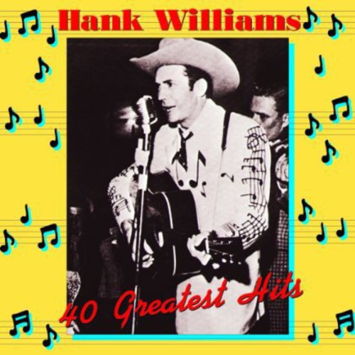 Hank Williams: Hank Williams 40 Greatest Hits { Vinyl }