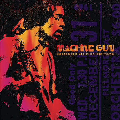 Jimi Hendrix: Machine Gun Jimi Hendrix The Fillmore East First Show 12/31/1969 { Vinyl }