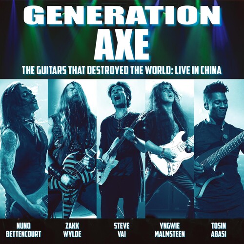 Steve Vai: Generation Axe: Guitars That Destroyed That World - Live in China { Vinyl }