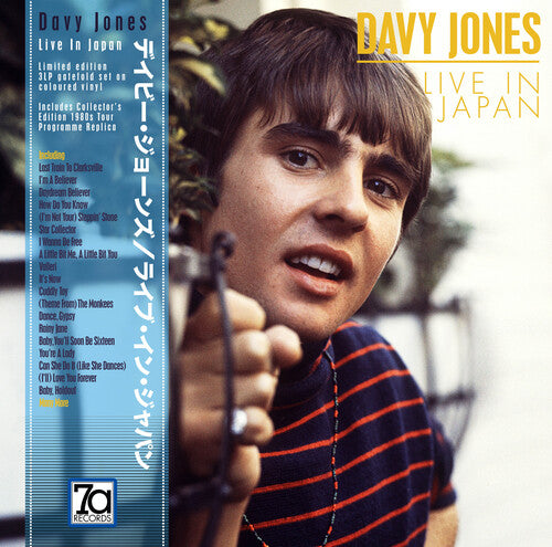 Davy Jones: Live In Japan (Red, White & Blue Vinyl) { Vinyl }