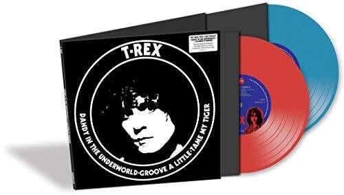 T.Rex: Dandy In The Underworld [Red & Blue Colored 10-Inch Set] { Vinyl }