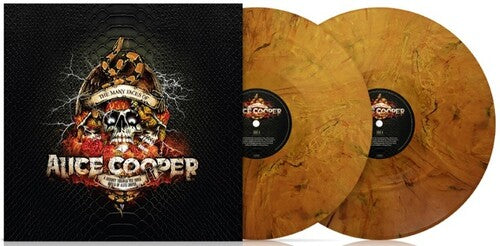 Various Artists: Many Faces Of Alice Cooper (Ltd Double Gatefold 180gm Amber MarbleVinyl) { Vinyl }