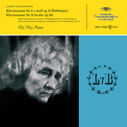 Elly Ney: Beethoven Piano Sonatas Nos. 8, 14, 23, 31 { Vinyl }