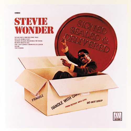 Stevie Wonder: Signed, Sealed And Delivered { Vinyl }