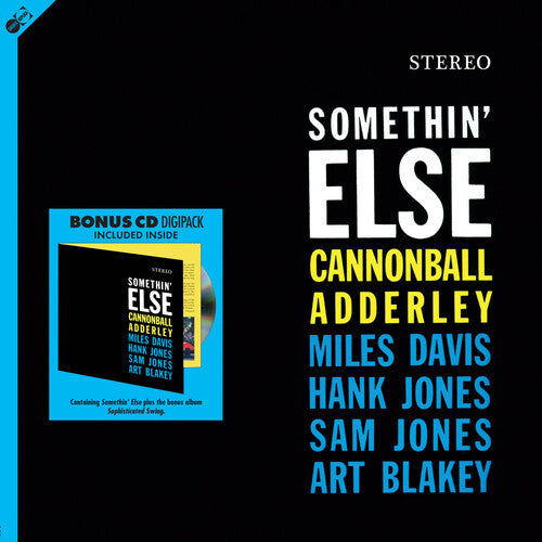 Cannonball Adderley: Somethin Else [180-Gram LP With Bonus Tracks & Bonus CD] { Vinyl }