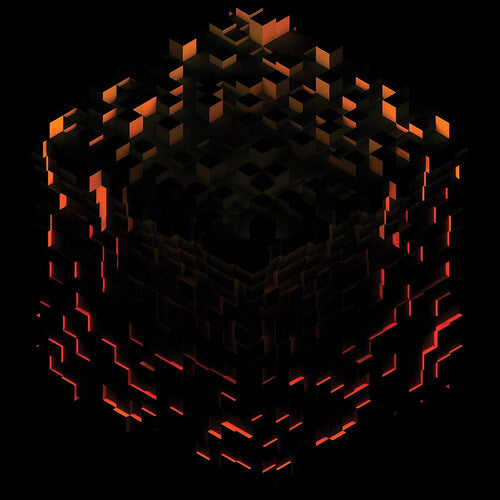 C418: Minecraft Volume Beta - Red Orange & Yellow Splatter { Vinyl }