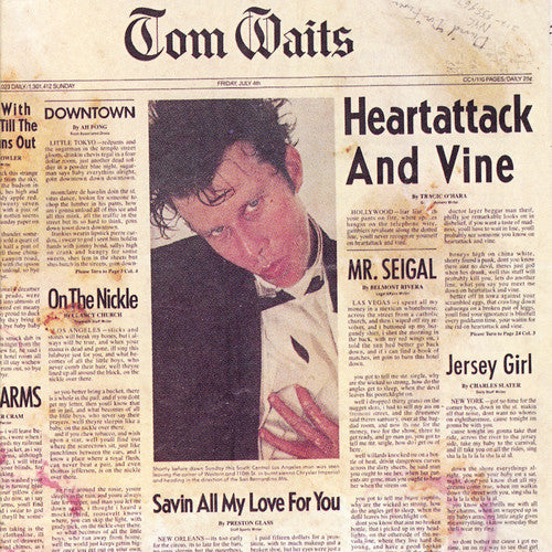 Tom Waits: Heartattack & Vine { Vinyl }