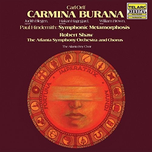 Orff / Shaw, Robert / Atlanta Symphony Orchestra: Carmina Burana { Vinyl }