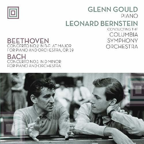 Glenn Gould: Plays Beethoven Concerto 2 & Bach Concerto 1 { Vinyl }