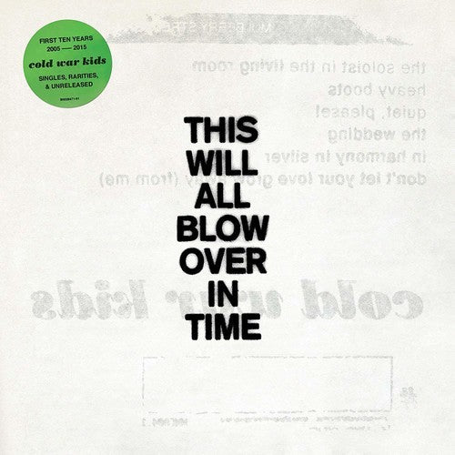 Cold War Kids: This Will All Blow Over In Time { Vinyl }