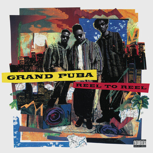 Grand Puba: Reel to Reel (LP-1 Tangerine Orange with Canary Yellow & LP-2 Blue Jay with White) { Vinyl }