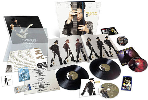 Prince: Welcome 2 America (Deluxe - 2 LP / 1 CD / 1 Blu-Ray) { Vinyl }