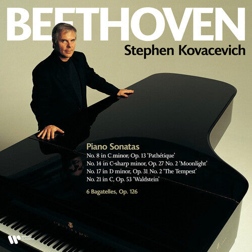 Stephen Kovacevich: Beethoven: Piano Sonatas Nos. 8 14 17 & 21 Bagatelles Op. 126 { Vinyl }