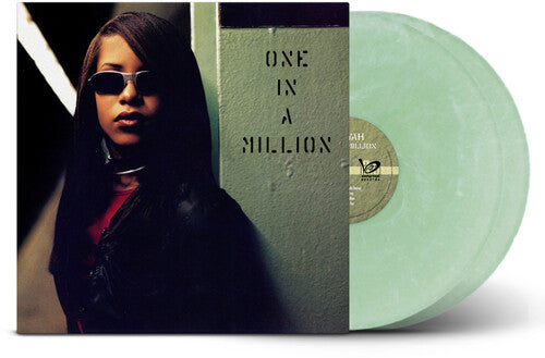 Aaliyah: One In A Million - Milky White & Green Galaxy { Vinyl }