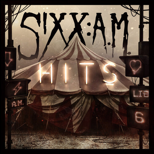 Sixx:a.M.: HITS (Translucent Red with Black Smoke Vinyl) { Vinyl }